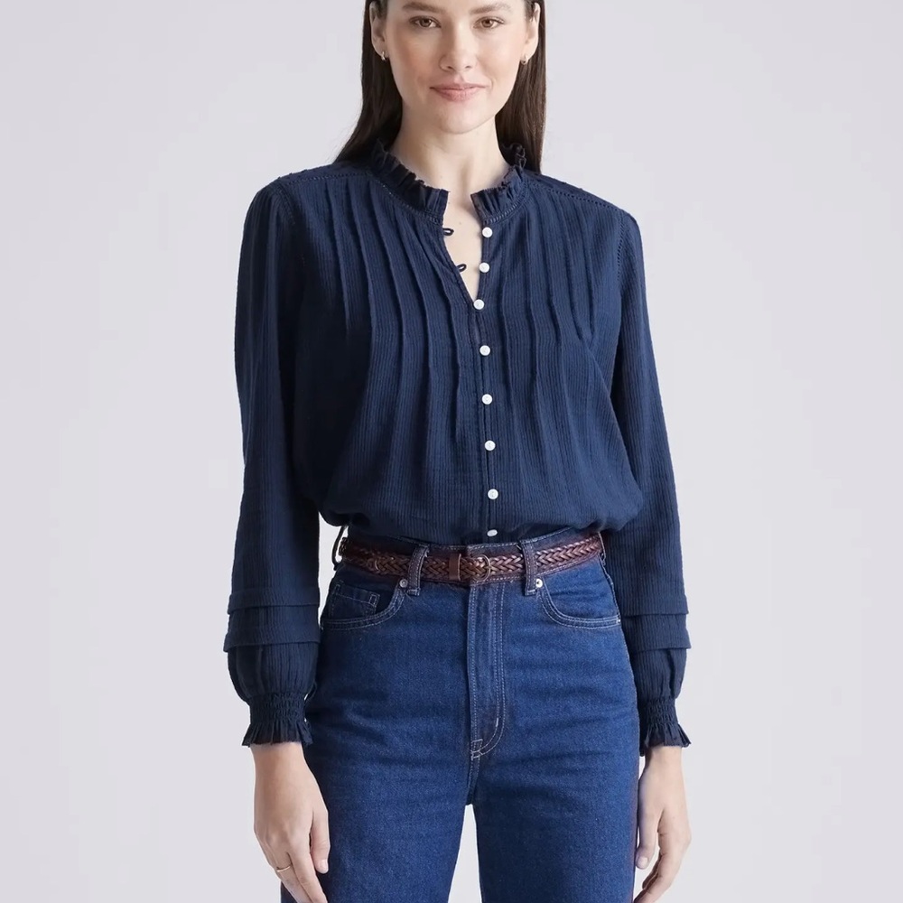 Quince Peasant Blouse
